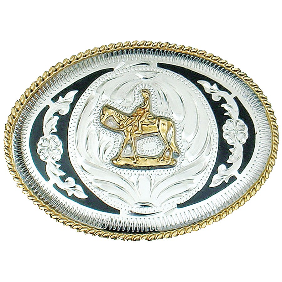 Αγκράφα για Ζώνη "Horse & Rider"