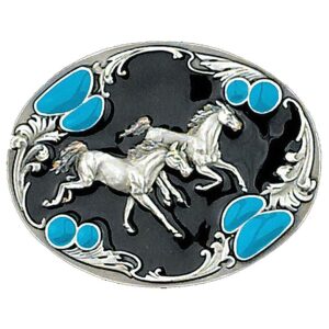 Αγκράφα για Ζώνη “Running Horses”