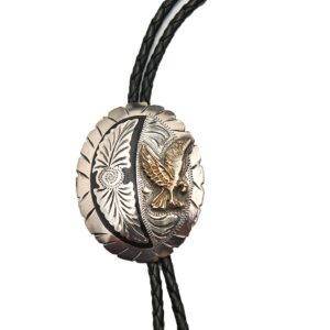 Γραβάτα Western ‘Black And Silver Classic’