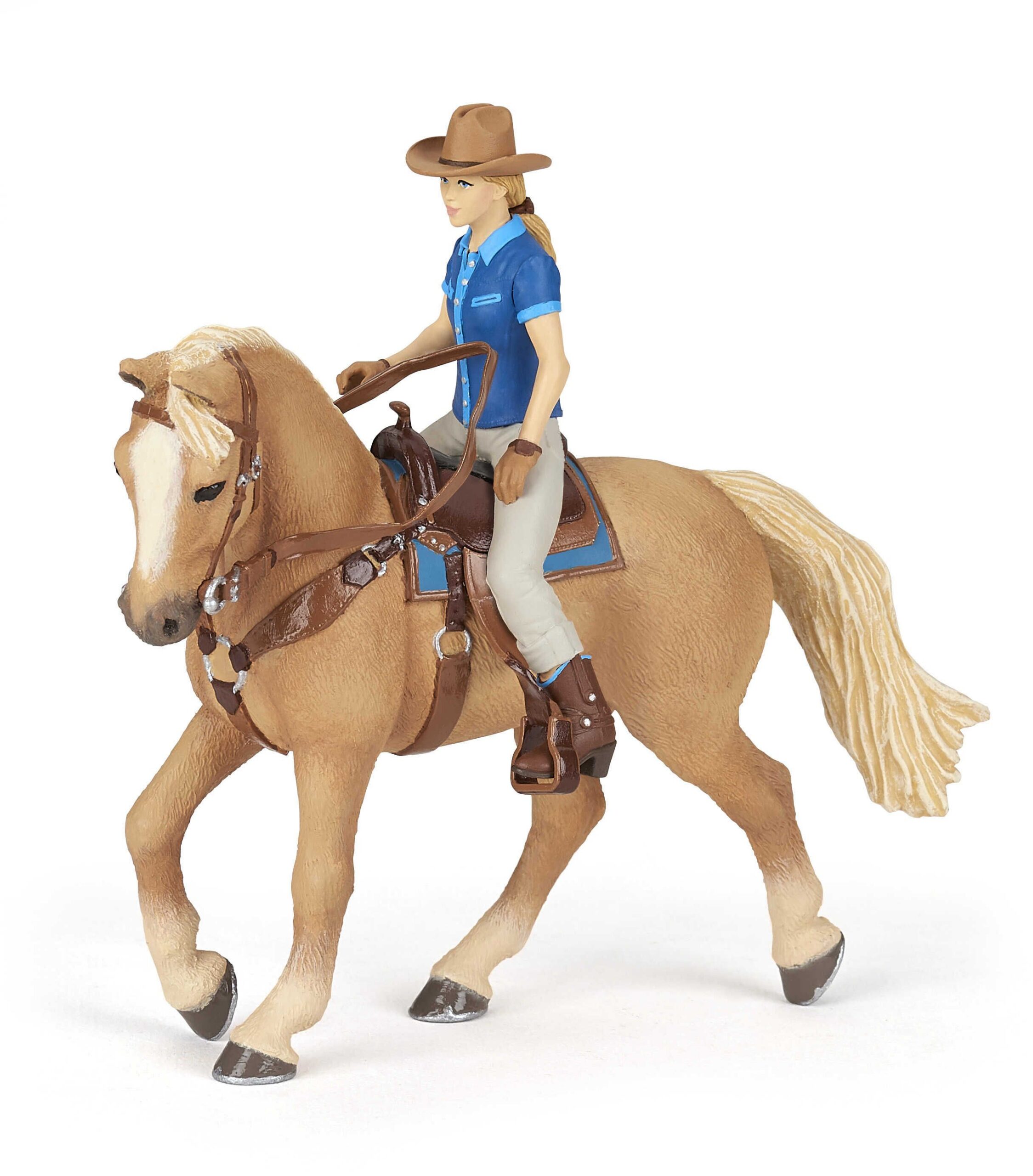 Αλογάκι "Cowgirl and Horse"